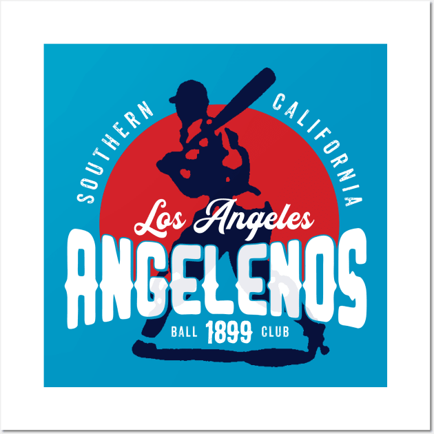 Los Angeles Angelenos Wall Art by MindsparkCreative